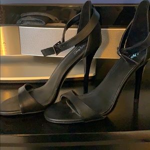 Mossimo Black Strappy Heels